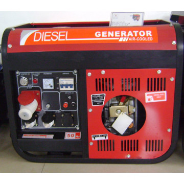 3gf-Lh02 CE Drei-Phasen-220V / 380V Diesel-Generator mit Griff und Räder (3KW)